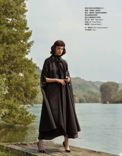 Estella Boersma for Vogue Taiwan July/August, Photographer Naomi Yang, Stylist James V. Thomas, Hair Chiao Chenet, Make-up Mayumi Oda 