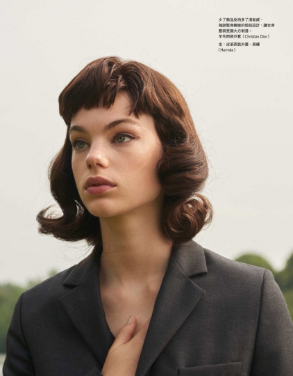 Estella Boersma for Vogue Taiwan July/August, Photographer Naomi Yang, Stylist James V. Thomas, Hair Chiao Chenet, Make-up Mayumi Oda 