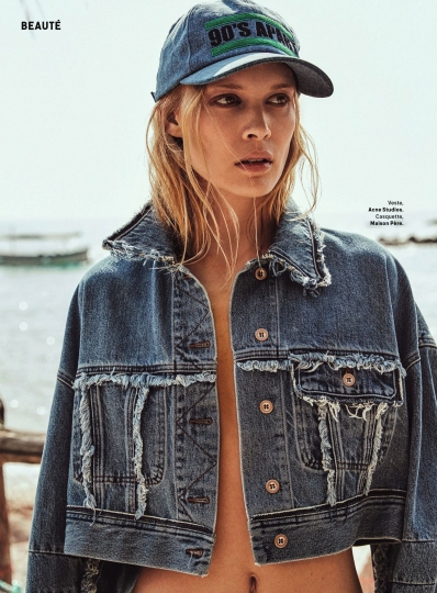 Rianne Haspels for Grazia France August 2018, Photographer Alex Bramall, Stylist Chloé Para 