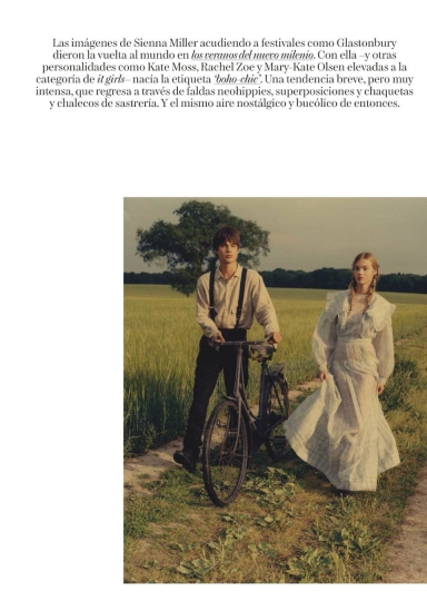 Estella Boersma for Vogue Spain September 2018, Photographer Ben Weller, Stylist Marina Gallo 