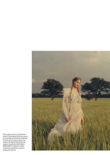 Estella Boersma for Vogue Spain September 2018, Photographer Ben Weller, Stylist Marina Gallo 