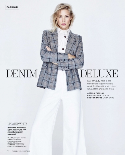 Rianne Haspels for You august 2018, Photographer Lara Jade, Stylist Emily Dawes 