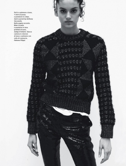 Nikki Vonsee for Amica September 7 2018, Photographer Sonia Szóstak, Stylist Giulia Bassi 