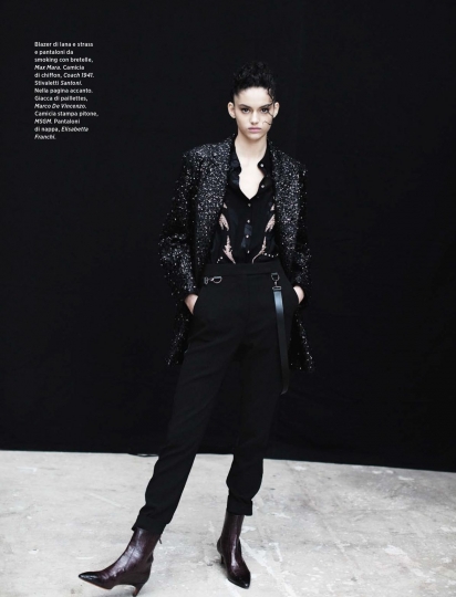 Nikki Vonsee for Amica September 7 2018, Photographer Sonia Szóstak, Stylist Giulia Bassi 