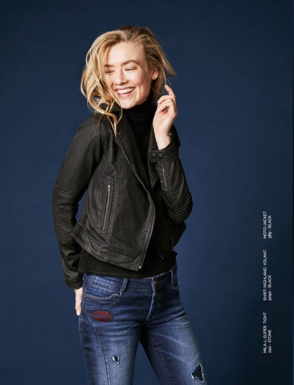 Rosanne Swart for Blue Fire Jeans Campaign, Photographer björn Giesbrecht 