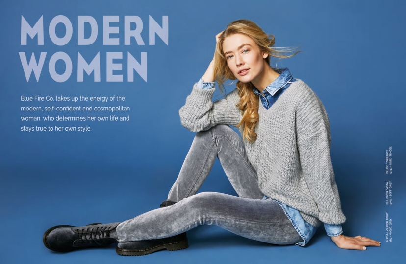 Rosanne Swart for Blue Fire Jeans Campaign, Photographer björn Giesbrecht 