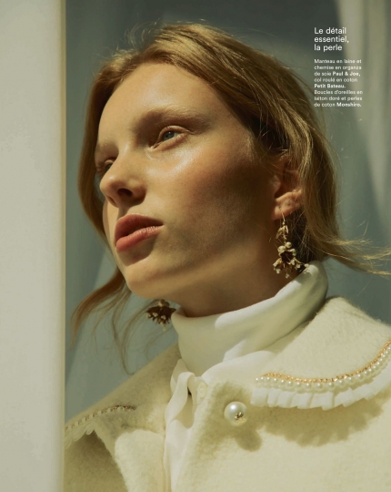 Demy de Vries for Marie Claire France September 2018, Photographer David Gomez, Styliste Marine Chaumien 