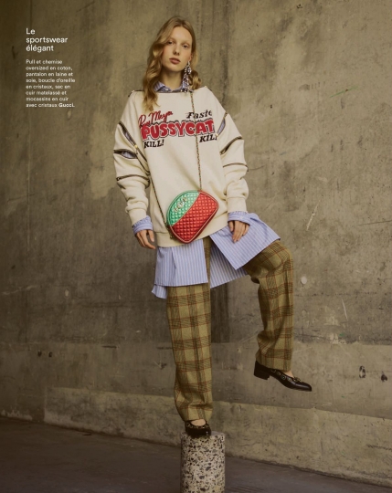 Demy de Vries for Marie Claire France September 2018, Photographer David Gomez, Styliste Marine Chaumien 