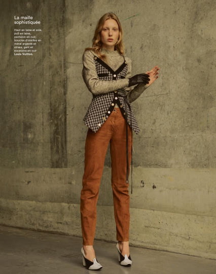 Demy de Vries for Marie Claire France September 2018, Photographer David Gomez, Styliste Marine Chaumien 