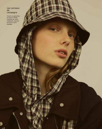 Demy de Vries for Marie Claire France September 2018, Photographer David Gomez, Styliste Marine Chaumien 