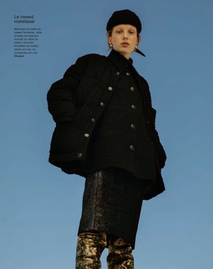 Demy de Vries for Marie Claire France September 2018, Photographer David Gomez, Styliste Marine Chaumien 