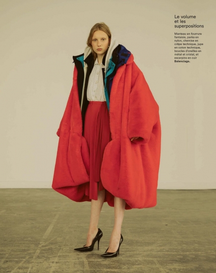 Demy de Vries for Marie Claire France September 2018, Photographer David Gomez, Styliste Marine Chaumien 