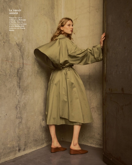 Demy de Vries for Marie Claire France September 2018, Photographer David Gomez, Styliste Marine Chaumien 