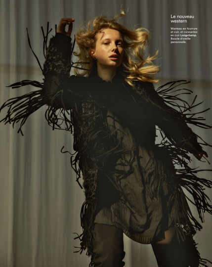 Demy de Vries for Marie Claire France September 2018, Photographer David Gomez, Styliste Marine Chaumien 