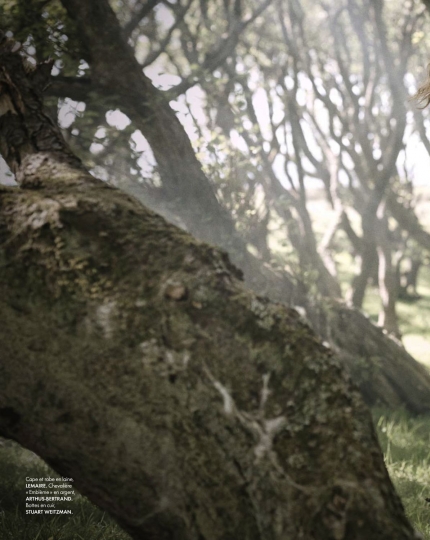 Bette Franke for Elle France august 2018, Photographer Blair Getz Mezobov, Eidtor Jeanne Le Bault, Make-up Lili Choï, Hair Christoph Hasenbein 