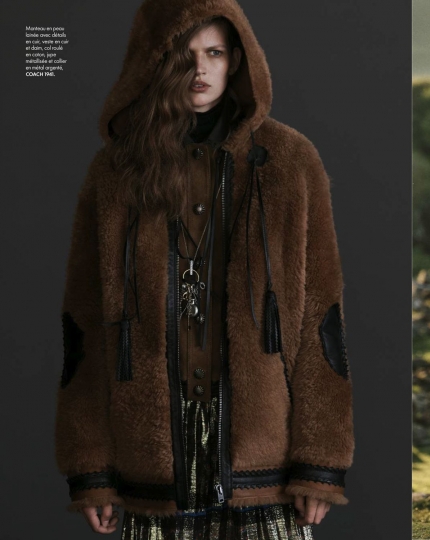 Bette Franke for Elle France august 2018, Photographer Blair Getz Mezobov, Eidtor Jeanne Le Bault, Make-up Lili Choï, Hair Christoph Hasenbein 