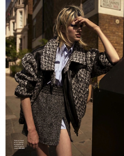 Bette Franke for Elle France August 2018, Photographer Sam Hendel, Editor Hortense Manga, Make-up Alice Ghendrih, Hair Jonathan Connelly 