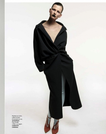 Bette Franke for Elle France August 2018, Photographer Sam Hendel, Editor Hortense Manga, Make-up Alice Ghendrih, Hair Jonathan Connelly 