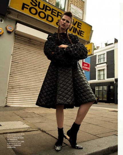 Bette Franke for Elle France August 2018, Photographer Sam Hendel, Editor Hortense Manga, Make-up Alice Ghendrih, Hair Jonathan Connelly 