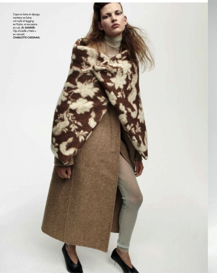 Bette Franke for Elle France August 2018, Photographer Sam Hendel, Editor Hortense Manga, Make-up Alice Ghendrih, Hair Jonathan Connelly 