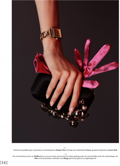 Nikki Vonsee for Dutch Elle October 2018, Photographer David Cohen de Lara, Stylist Thomas Vermeer, Hair Cynthia Schippers, Hair Carlos Saidel 