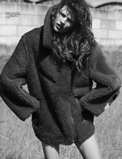 Bette Franke for Dutch Vogue October 2018, Photographer Paul Bellaart, Stylist Maaike Staal, Hair and Make-up Irena Ruben 