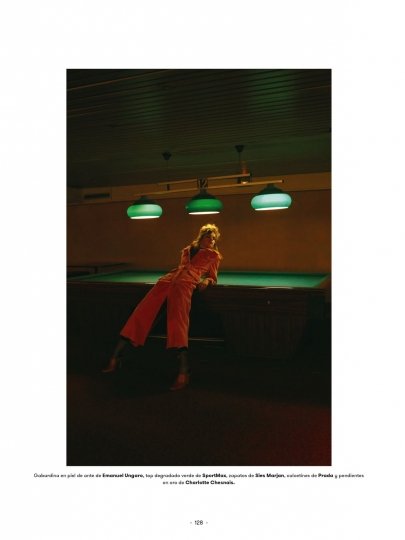 Estella Boersma for L’Officiel Spain October 2018, Photographer Mehdi Sef, Stylist Sergio Alvarez 