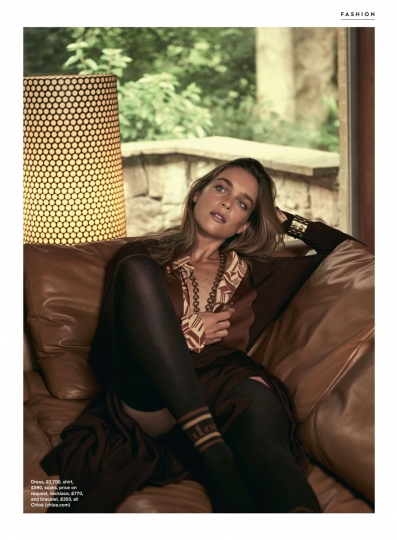 Elegant Kim Noorda for Stylist Magazine November 2018, Photographer Noami Yang, Stylist Karen Presto 