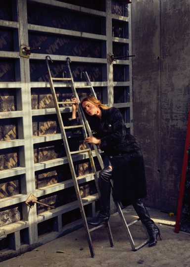 Kim Noorda going high for Icon Magazine October 2018 