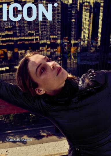 Kim Noorda going high for Icon Magazine October 2018 