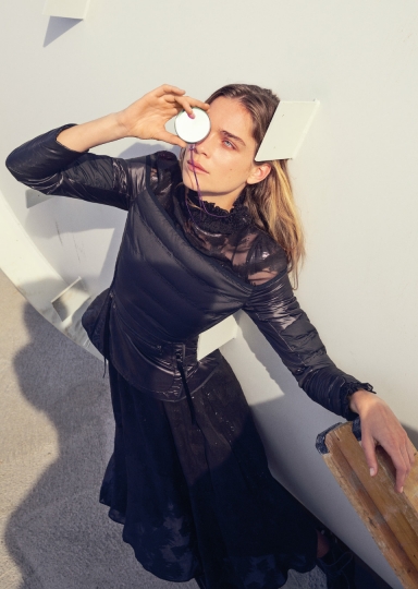 Kim Noorda going high for Icon Magazine October 2018 