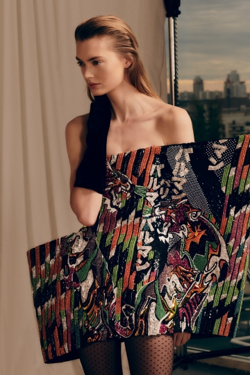 Hanna Verhees for Balmain Pre-Fall 2019 