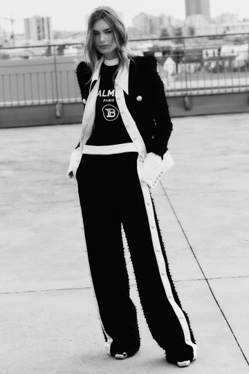 Hanna Verhees for Balmain Pre-Fall 2019 