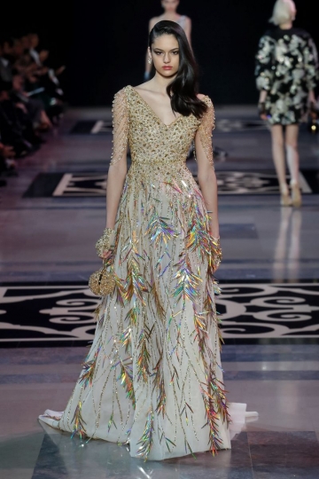 Nikki Vonsee for Georges Hobeika Spring 2019 Couture 