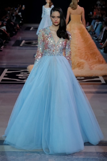 Nikki Vonsee for Georges Hobeika Spring 2019 Couture 