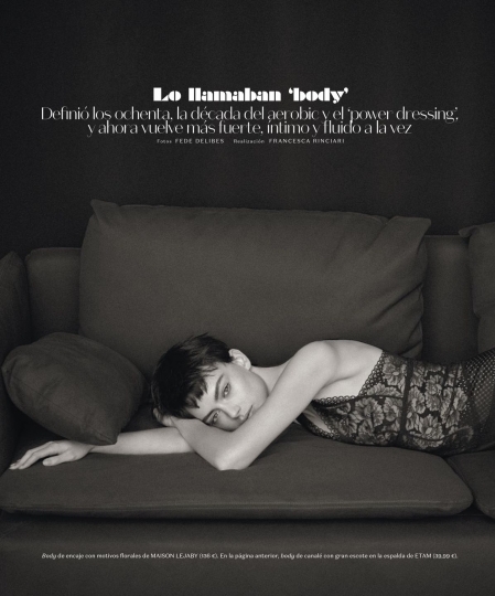 Hanna Verhees looks fantastic with short hair in this beautiful story for SModa, Photographer Fede Delibes, Stylist Francesca Rinciari, Hair and make-up Pablo Iglresias 