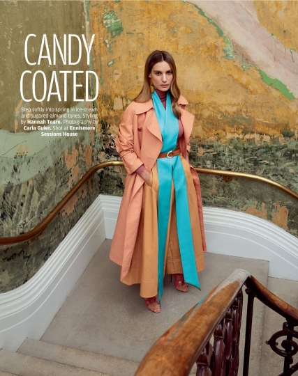 Cool story Renee Meijer for How to spend it, Photographer Carla Guler, Stylist Hanna Teare 