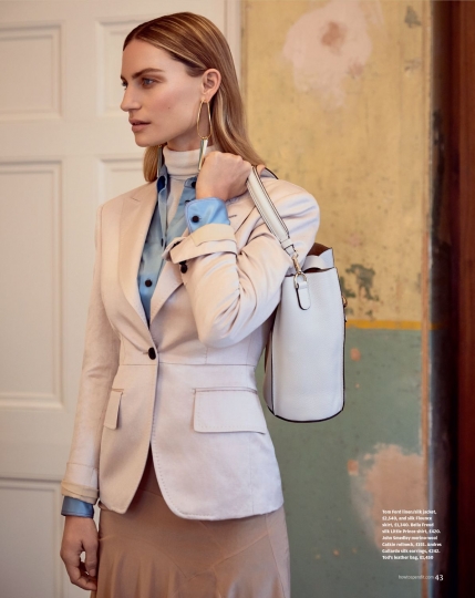 Cool story Renee Meijer for How to spend it, Photographer Carla Guler, Stylist Hanna Teare 