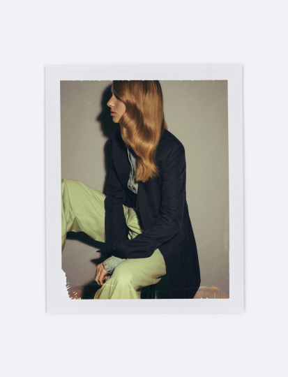 Nice story Demy de Vries for German Glamour, Photographer Markus Jans, Stylist Véronique Tristram, Hair Jerome Cultrera, Make-up Claire Bailey 