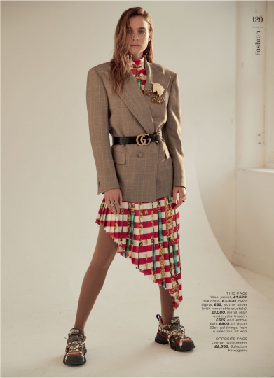 Kim Noorda for English Marie Claire, Photographer David Roemer, Stylist Jayne Pickering, Make-up Thomas Lorenz, Hair Craig Taylor, Nails Chisato Yamamoto 