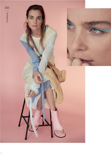 Kim Noorda for English Marie Claire, Photographer David Roemer, Stylist Jayne Pickering, Make-up Thomas Lorenz, Hair Craig Taylor, Nails Chisato Yamamoto 