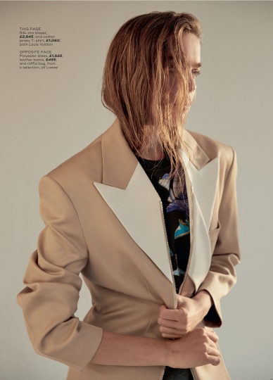 Kim Noorda for English Marie Claire, Photographer David Roemer, Stylist Jayne Pickering, Make-up Thomas Lorenz, Hair Craig Taylor, Nails Chisato Yamamoto 