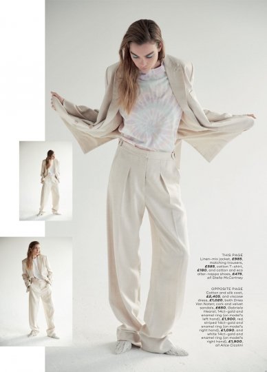 Kim Noorda for English Marie Claire, Photographer David Roemer, Stylist Jayne Pickering, Make-up Thomas Lorenz, Hair Craig Taylor, Nails Chisato Yamamoto 