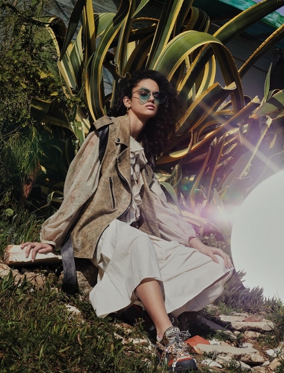 Nikki Vonsee shines in Wylde Magazine, Photographer Kate Davis Macleod, Stylist Miranda Almond, Hair and make-up Camilla Hewitt 