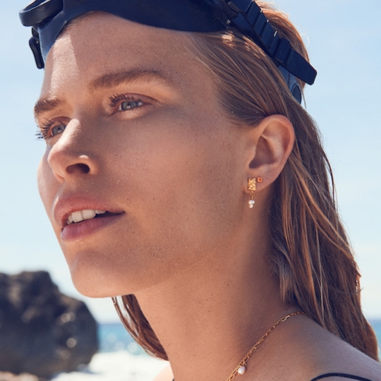 Lovely pictures from Annemara Post for Maanesten jewelry campaign summer 2019 