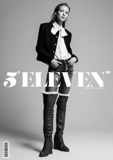 Nice Cover and interview Demy de Vries for 5ELEVEN, Photographer Edwin S Freyer, Stylist Marian Nachmia 