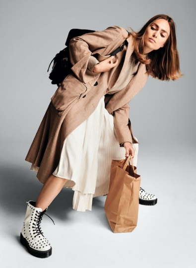 Sophie Vlaming in an elegant working mum story for Instyle, Photographer Jouke Bos, Stylist Julia Zirpil, Make-up Elise Hamann, Hair Siko van Berkel 