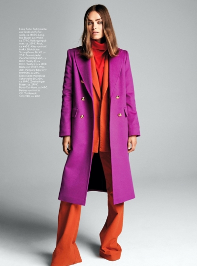 Sophie Vlaming in an elegant working mum story for Instyle, Photographer Jouke Bos, Stylist Julia Zirpil, Make-up Elise Hamann, Hair Siko van Berkel 