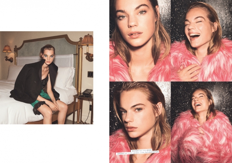 Great very much Estella Boersma story for Elle UK,&nbsp; Photographer Tom Schirmacher, Stylist Charles Varenne, Hair Gavin Harwin, Make-up Virginia Young 