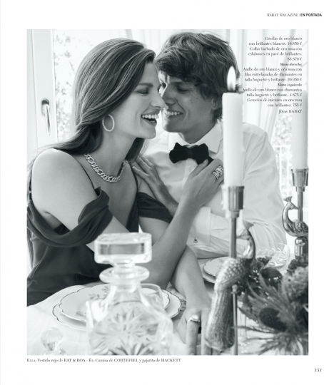 Lovely cover story for Bette Franke and Ilja Cornelisz for Rabat Magazine, captured by Miquel Reveriego, Stylist Belén Antolin, Hair and make-up Olga Holovanova 